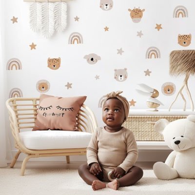 Stickers muraux enfant | ColorKids - Joyeux Bébé